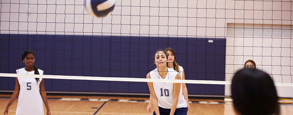 Volleyball players